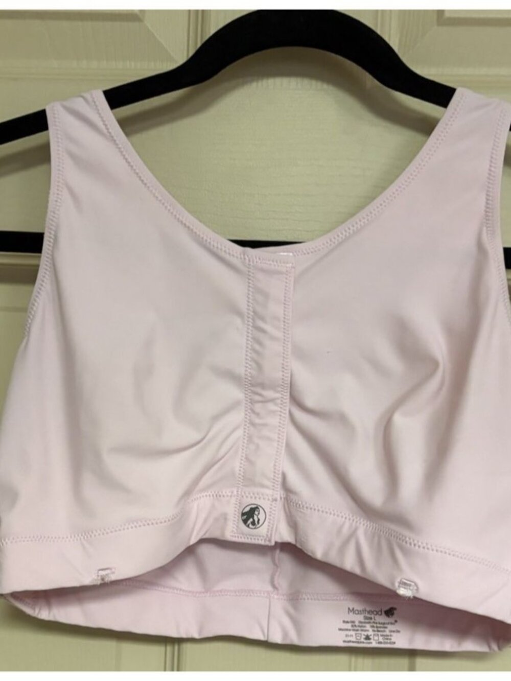 Masthead Elizabeth Pink Surgical Bra style 042 size Large